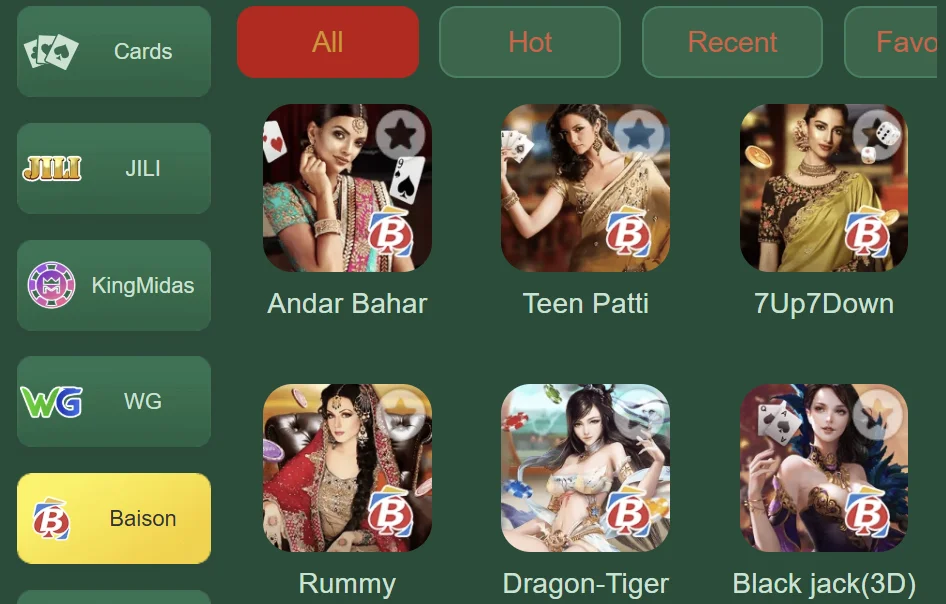 Live Casino Games